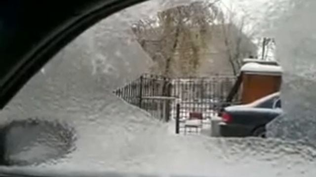 корка льда вместо стекла. смотреть онлайн