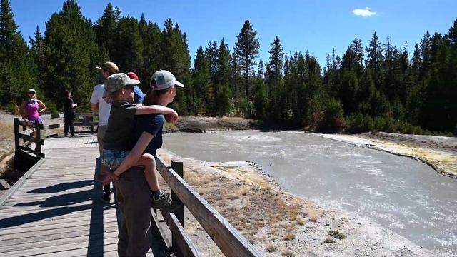 Mud Volcano Area | Yellowstone National Park смотреть онлайн