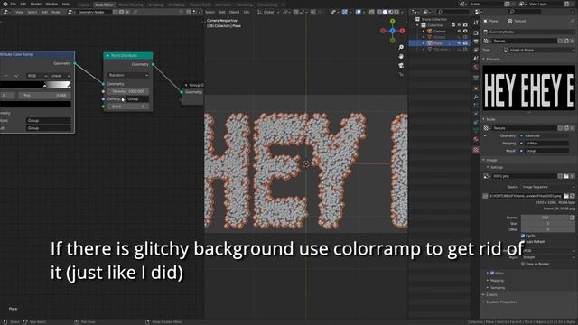 Text Design With Geometry Nodes [Blender 3.0] смотреть онлайн