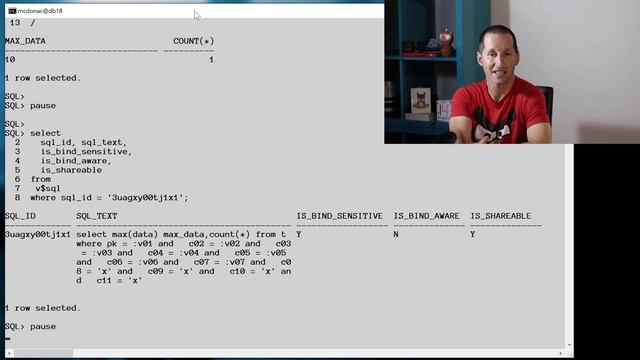 Adaptive Cursor Sharing - quirks смотреть онлайн