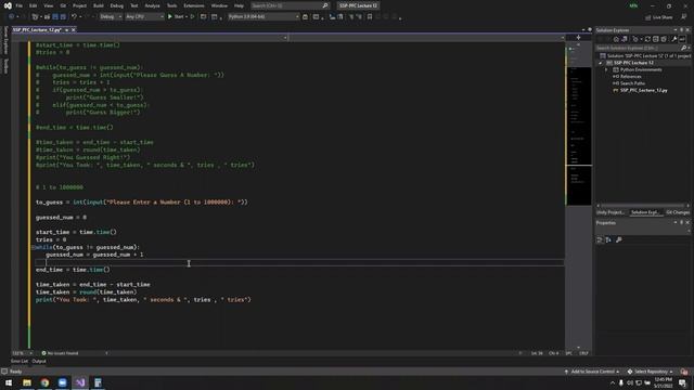 Seed Programming - Python for Children L12 - Guessing Game, Binary Search, Improving Minimum Number смотреть онлайн