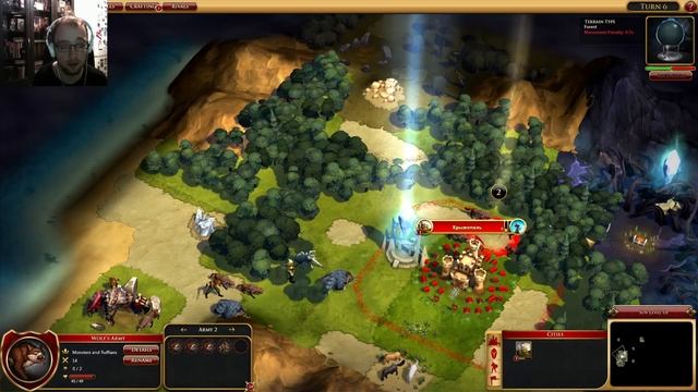 Сайлент играет в Sorcerer King: Rivals. Часть вторая | Пошаговые бои в 4X мире! смотреть онлайн