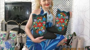 ВАЛЕНКИ РУЧНОЙ ВАЛКИ,ВЫШИВКА ,РОСПИСЬ.