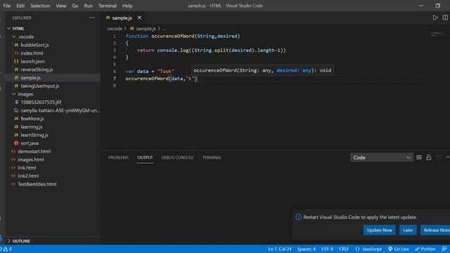 To find occurrences of character and word in an String by JavaScript- Chapter 9 смотреть онлайн