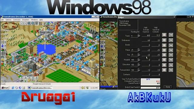 Win98 LAN Party: Sim City 2000 Network Edition смотреть онлайн