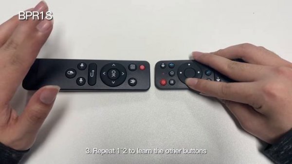 Review BPR1S Air Mouse Remote IR Learning Function | Full buttons/keys Pairing