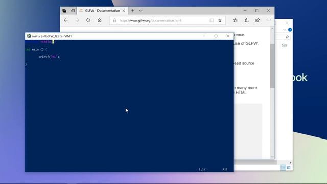 Windows: Setting up GLFW смотреть онлайн