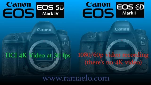 canon 6d mark ii vs 5d mark iv best compare ever смотреть онлайн