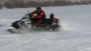 приколы на снегоходе Сергея Кшеминского