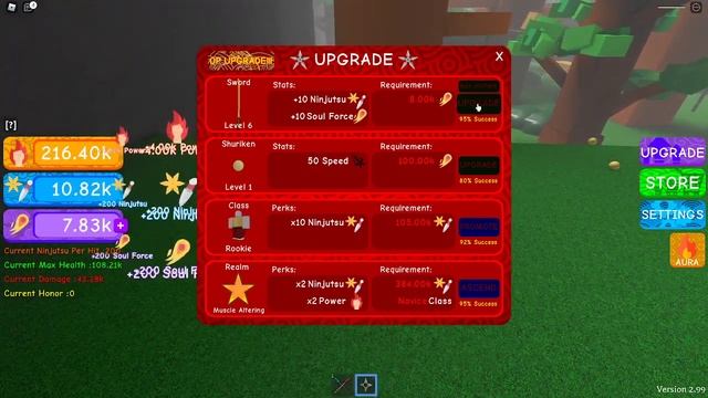OP NINJA SIMULATOR SCRIPT ROBLOX 2021 WORKING INFINITE NINJUTSU, SOUL FORCE, POWER | LINK IN DISCOR смотреть онлайн