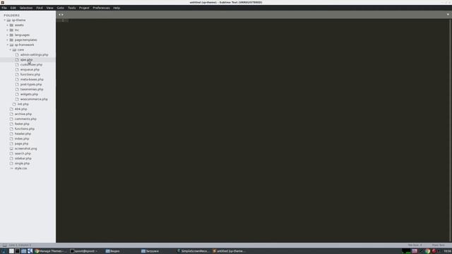 Архитектура SP Theme - WordPress смотреть онлайн