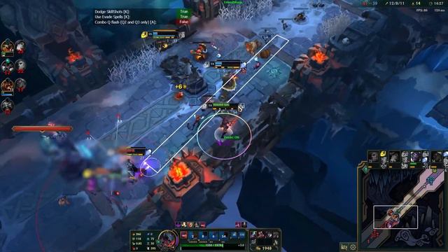 AATROX ARAM DESTRUCTION -- LoL Scripting смотреть онлайн