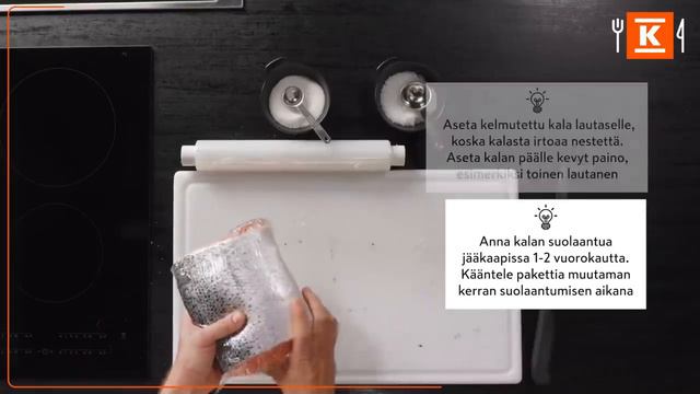 Как правильно посолить красную рыбу, по-фински.. смотреть онлайн