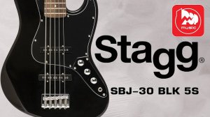 Бас-гитара 5 струн Stagg SBJ-30 BLK 5S - недорогой вариант пятиструнного джаз баса