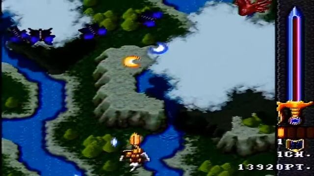 Phelios (Sega Genesis) - Classic Arcade Shooter смотреть онлайн