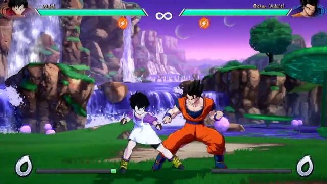 DRAGON BALL FighterZ Videl Vs Gohan