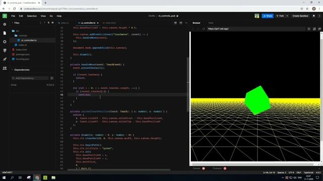 Simple mobile controller on typescript || Простой мобильный контроллер на typescript смотреть онлайн
