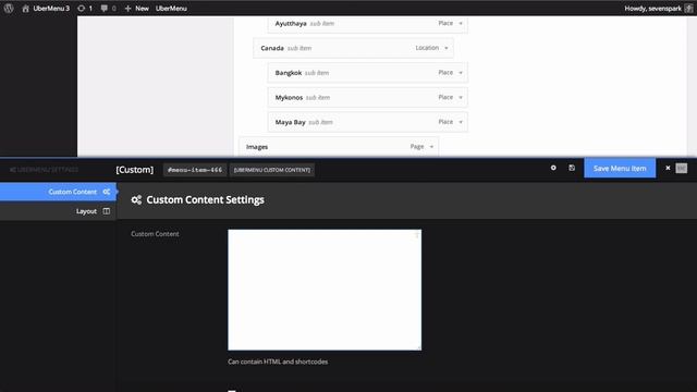 UberMenu 3 - Adding Custom Content & Shortcodes (WordPress Mega Menu) смотреть онлайн