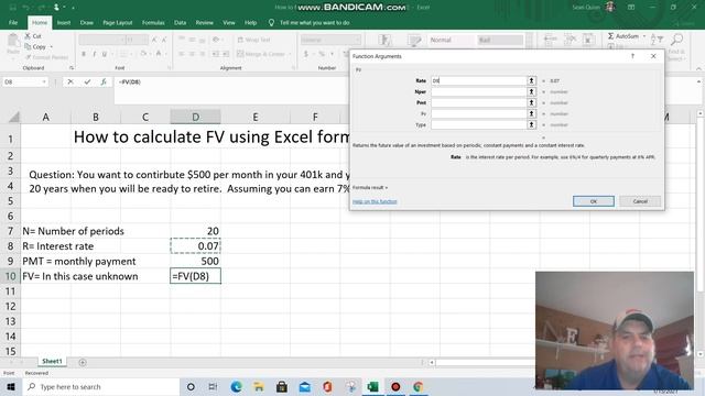 Calculating Future Value ( FV )on Excel with monthly payments смотреть онлайн