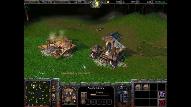 Warcraft 3 Classic: Gilneas Arcane Library смотреть онлайн