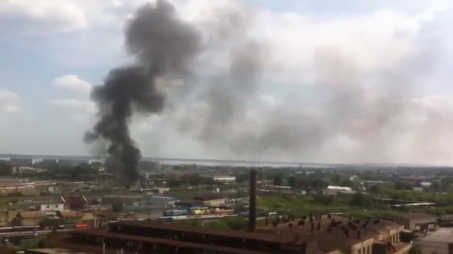 Пожар на вокзале, Челябинск смотреть онлайн