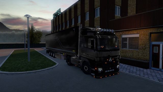 4 Tırlı Mercedes save | Ets2 1.48