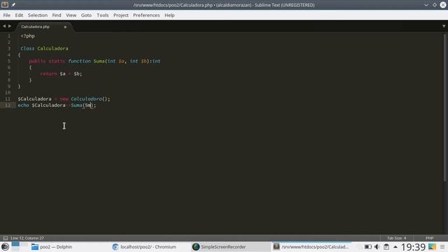 82 - Programación Orientada a Objetos: Métodos y Propiedades Estáticas [PHP 7 - Español] смотреть онлайн