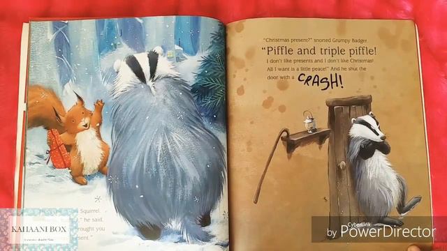 Grumpy Badger's Christmas (English) | Children's books read aloud by Neha смотреть онлайн