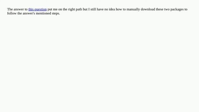How to manually download and install libcrypto.so.1.1 and libssl.so.1.1 with pacman being broken смотреть онлайн