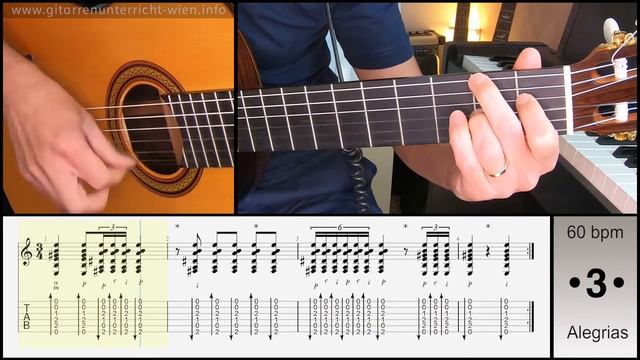 Alegrias Fragments (Manuel Granados) - Level 3, Nr.1 - [Abanico Exercise] смотреть онлайн