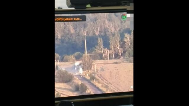 Поражение камеры наблюдения пограничной службы Украины в Сумской области. Точная работа расчёта ПТУР