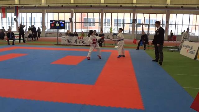 Kirill Zinovkin karate, Bulldog 2017, kumite semifinal смотреть онлайн