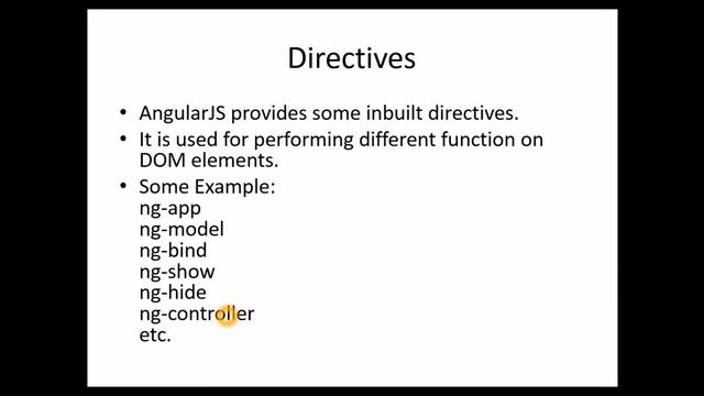 AngularJS Features смотреть онлайн