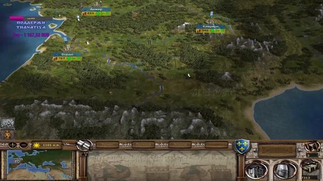 Stainless Steel 6.4 (Medieval 2 Total War) #1. Прохождение за Францию смотреть онлайн