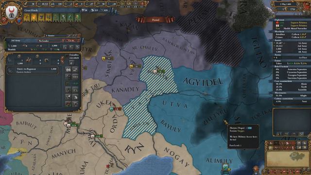 ВЕЛИКАЯ ОРДА - Europa Universalis IV, Rights of man. Часть - 17 смотреть онлайн