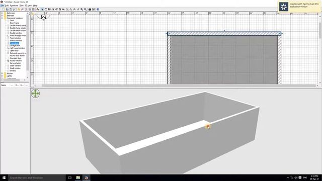 How to create a house design map in 3D Sweet Home Tutorial#1(b) смотреть онлайн