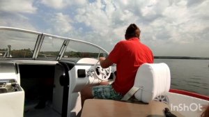 Неман 550, поднимаем и моем катер