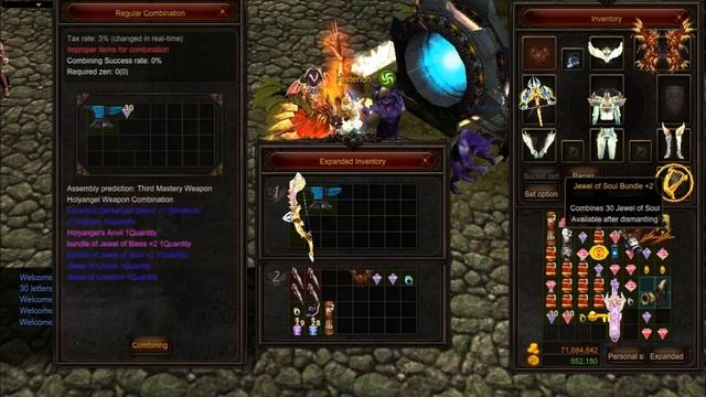 Making Holyangel Bow and Quiver (Global MU Online Season 13) смотреть онлайн