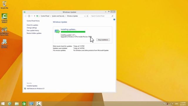 Windows 10: как обновиться с Windows 7/8.1 до тестовой Windows 10 - подробная инструкция смотреть онлайн
