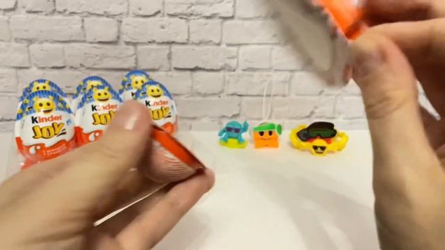 Киндер Джой Эмоджи Музыканты / Kinder JOY Emoji Music Теперь и в России ? смотреть онлайн