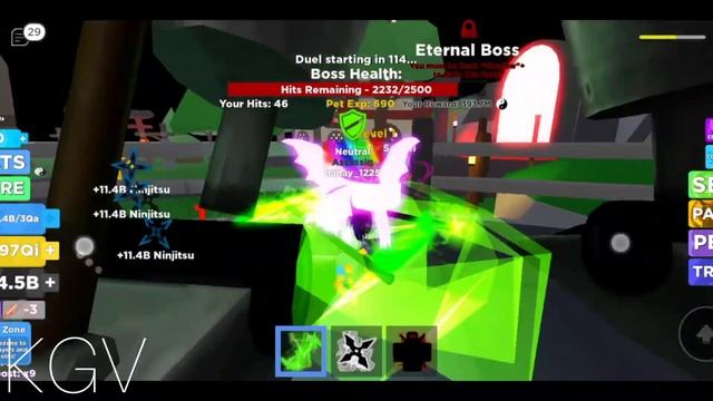 I AM THE KING OF THE HILL! | ROBLOX Ninja Legends смотреть онлайн