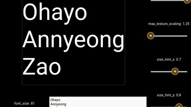 font_sizeを自動調節するLabel смотреть онлайн