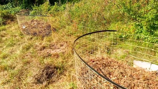 Забор без столбов из стеклосетки