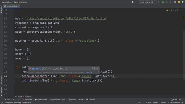 Web Scraping Mundiales 1930 - 2022 Usando Python y Beautiful Soup смотреть онлайн