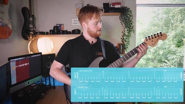 How to play the "Left Behind" riff by Slipknot with tabs | RIFF OF THE WEEK смотреть онлайн