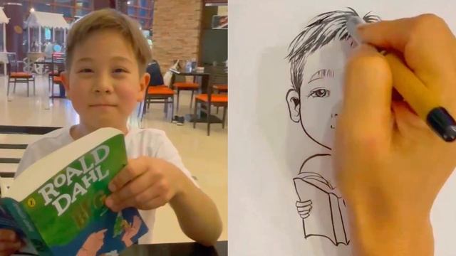 Drawing KIDS / HOW TO REACT #kidsreactions #Howtodraw #drawing #kidsart смотреть онлайн