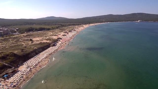 Пляжи залива Стамополу, Primorsko, beaches of Stamopolu bay смотреть онлайн