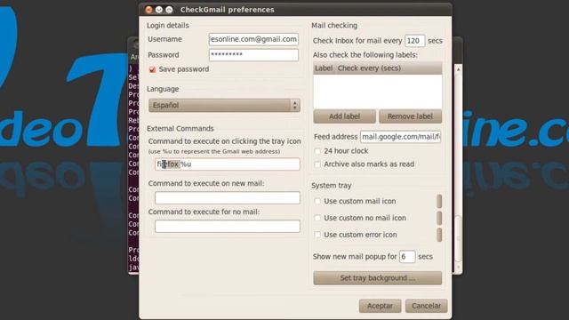 Checkgmail - Ubuntu 10.04 LTS Lucid Lynx смотреть онлайн