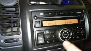 Восстановление настроек после отключения аккумулятора на Ниссан Ноут