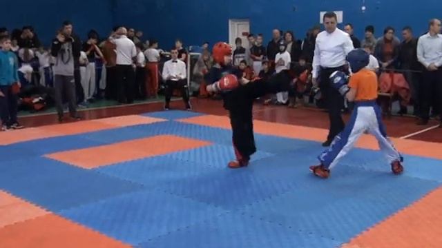 Геращенко Александр 1.1 ЛАЙТ 14.02.16 Чемпионат и Первенство г.Севастополь по кикбоксингу WAKO